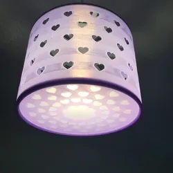 heart light shade  "Home Series"
