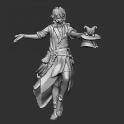 Holostars Gavis Bettel Fan Sculpt 32mm Scale