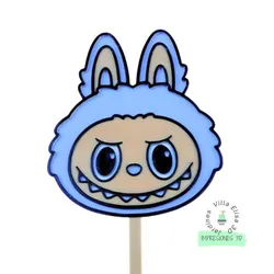 Labubu cake topper