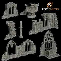 LegendGames Complete Gothic Ruins Set
