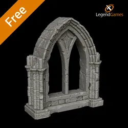 LegendGames FREE Gothic Ruin Arch