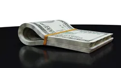 Money Roll - Stack - 100 Dollars -  Coins - 3D Model 3D model