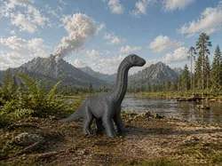 Realistic Brachiosaurus Dinosaur – Standing - Free 3D Print Model