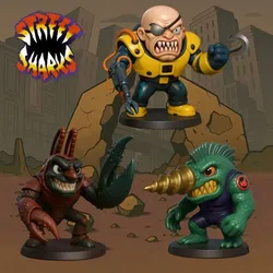 Street Sharks Villains Pack