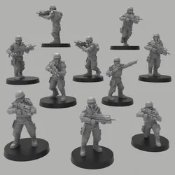 Assault Infantry w/ Rifles - Presupported