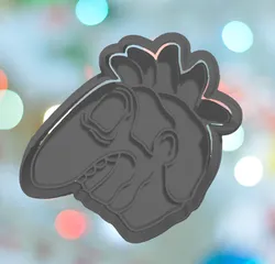 Beetle Juice Ugly Monster Cookie Cutter