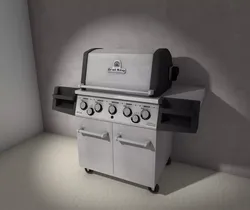 Broil King Regal 490 grill VectorWorks Low-poly 3D model