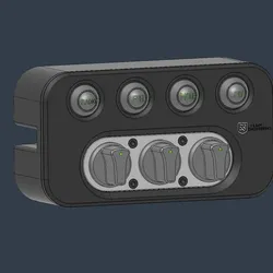 Compact Sim Racing Button Box