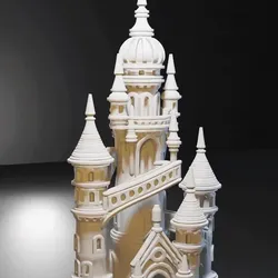 Elven Tower Castle Fantasy Architecture