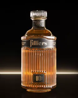 Filliers Bottle Alcohol Whiskey 3D model