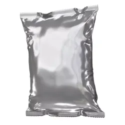 Food Package potato chips packet wrapper Low-poly 3D model