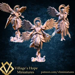 Great angel 3 poses