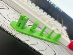 “HELLO WORLD” Text Flip - Free 3D Print Model