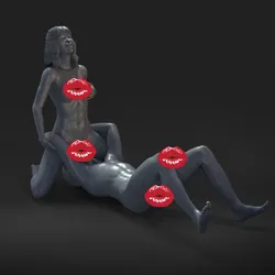 her pleasure - NSFW - EROTIC MINIATURE 75 MM SCALE