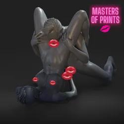 her pleasure - NSFW - EROTIC MINIATURE 75 MM SCALE