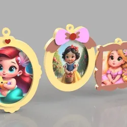 Keyrings cookies kawaii frames