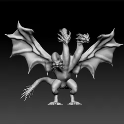 King Ghidorah - Kingu Gidora - kaiju - dragon-like alien monster