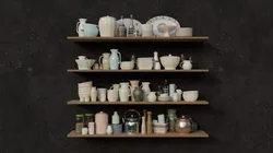 kitchen accessories 3D model
