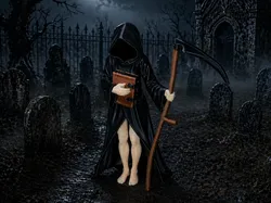 Lady Reaper – The Silent Collector - Free 3D Print Model