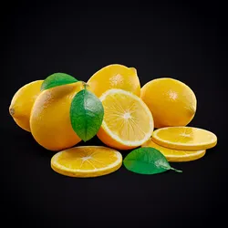 Lemon lemons Low-poly 3D model