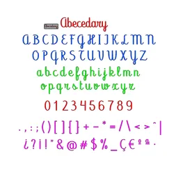 Letters and Numbers ABECEDARY (9) | Logo
