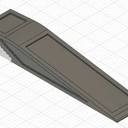 Long access ramp for Degree 999 low bed trailer 1:14