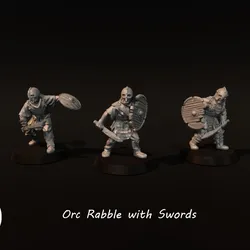 Orc Rabble with Sword and Shield
