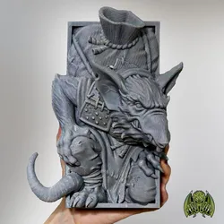 Rat Book Nook [FDM/Resin BOOK NOOK]