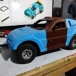 RC Body Mitsubishi Montero Evolution Dakar 1:10 / 1:12