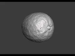 Real Lemon Fruit High Detail 3D Scan 3D print model