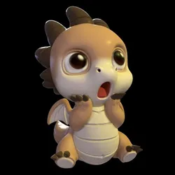 Shocked Baby Dragon