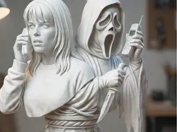 Sidney Prescott - Scream - Free 3D Print Model