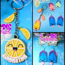 Summertime Accessory Charms-Lemon & Popsicle Edition (Personal Use Only)