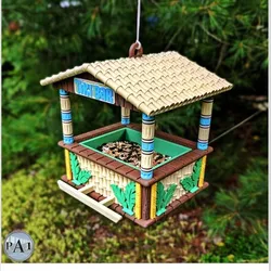 TIKI BAR BIRD FEEDER - NO AMS NEEDED