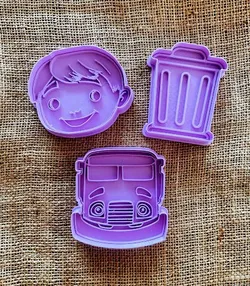 TRUSH TRUCK GREAT TRUCK SEAL COOKIE CUTTERS COOKIE CUTTERS COOKIE CUTTERS COOKIES COOKIES CUTTERS COOKIES