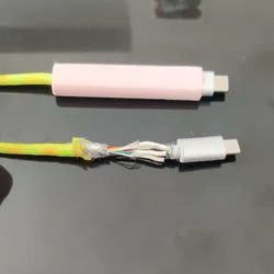 USB Cable Brace
