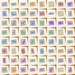 64 Animal and Creature Drawing Stencils Collection – 3D Printable Tools for Artists