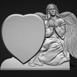 Angel Monuments 3D Model