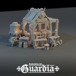 Blacksmith Tent - Kingdom of Guardia: The Blacksmith's Tent