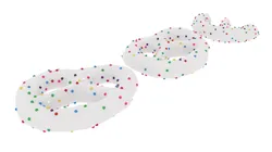 Confetti Mini Pretzel Crackers 3D model