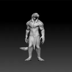 Crocodile man warrior