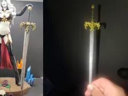 Femme Fatales Lady Death sword replica - Free 3D Print Model