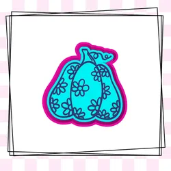 Floral Pumpkin Freshie STL
