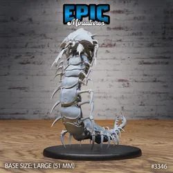 Hell Crawler Centipede Attention / Cave Crawler Insect / Carrion Worm / Insectoid Beast / Jungle Bug / Forest Encounter