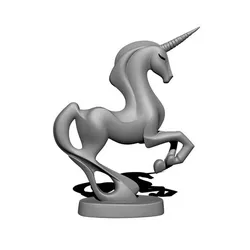 Modern minimalist decor - unicorn