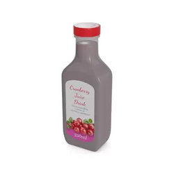 Nectars and juice drinks Cranberry Juice Drink Low-poly 3D model