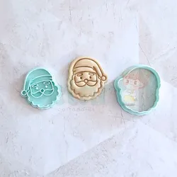 Santa Claus Cookie Cutter - Merry Christmas