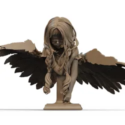 Seraphim Bust 3D Print