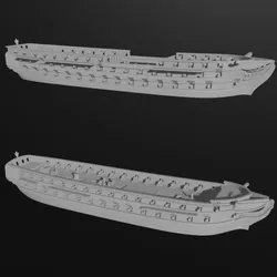 US USS Independence 90-gunner & 54-gun Razee Frigate (2-PACK) (90/54 guns), 1814-1915  AOA-US-6