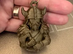 Viking-inspired keychain - Free 3D Print Model